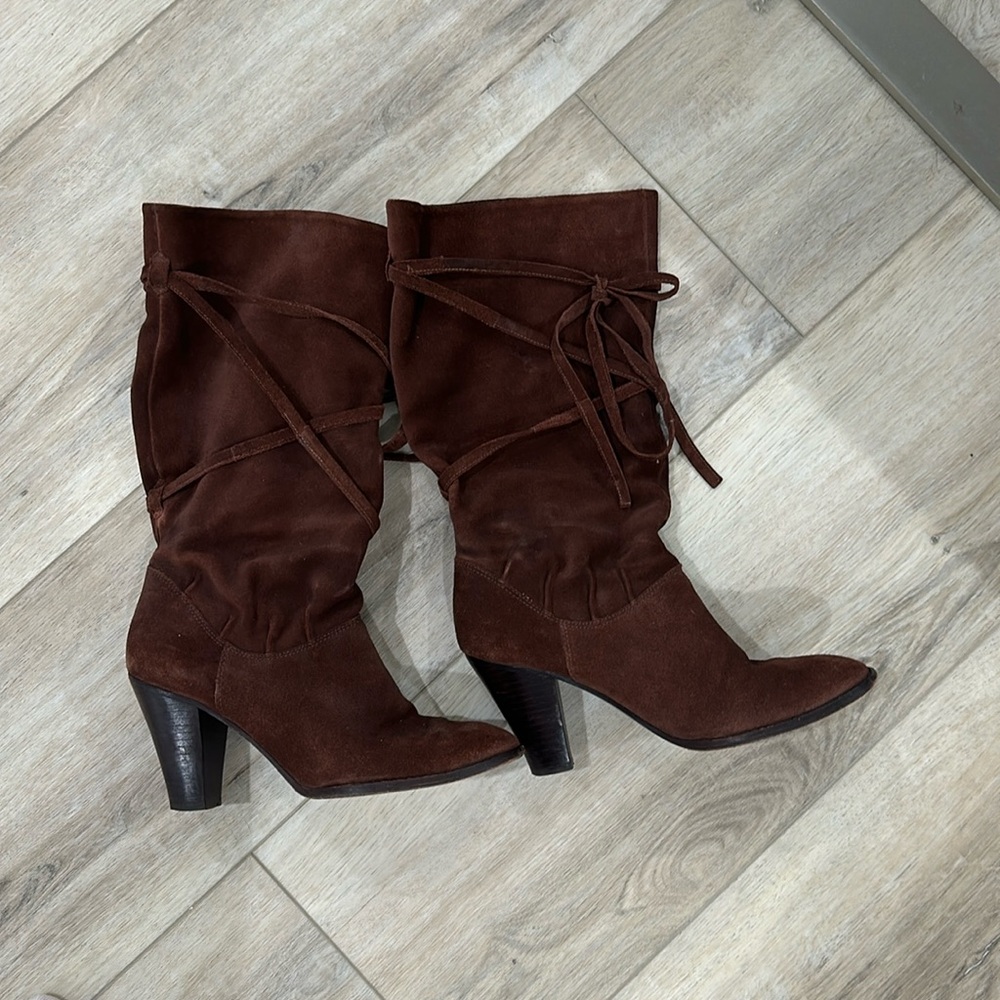 Michale Kors suede boots, size 9